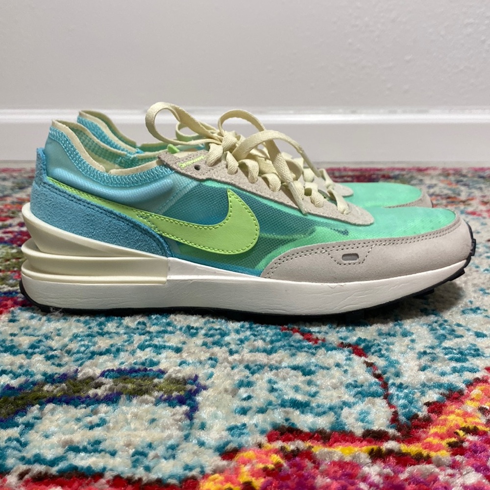 Nike Waffle One Bleached Aqua